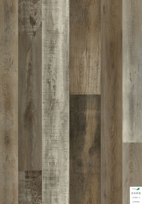 Household Rigid Vinyl Flooring 100 Formaldehyde Free 3 5 8 Mm