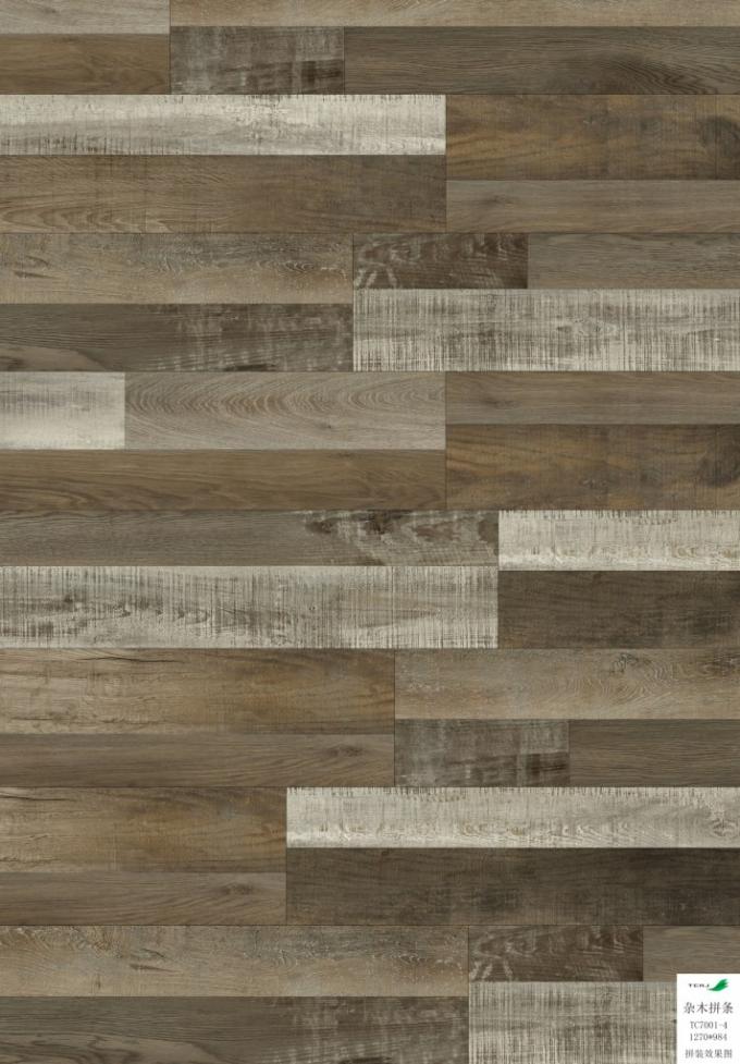 Household Rigid Vinyl Flooring 100 Formaldehyde Free 3 5 8 Mm