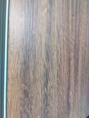 Durable Wpc Click Flooring  Wooden Grain Green Building Material BD1670-1