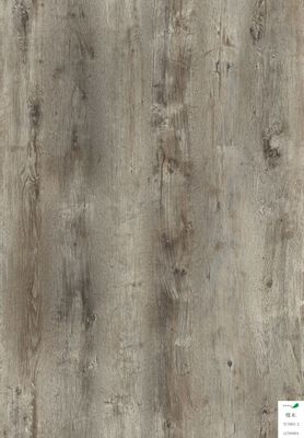 Fireproof  Rigid Core Vinyl Plank , Waterproof Vinyl Wood Plank Flooring