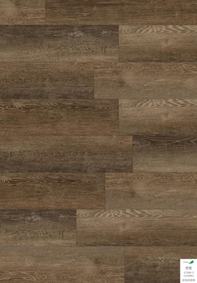 Customized Wood / Stone Rigid Vinyl Flooring SCS / SGS Certification